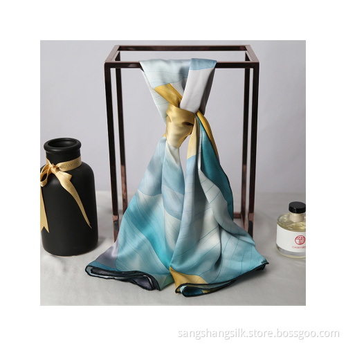 89*89cm size mulberry silk scarf 6a grade